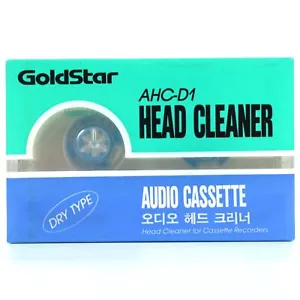 Goldstar AHC-D1 Kopfreiniger trocken Typ Kassette Band versiegelt Korea - Bild 1 von 3
