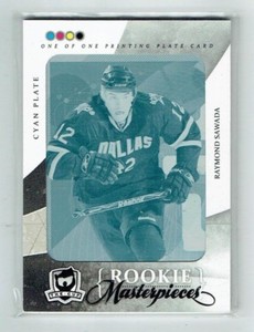 10-11 UD Upper Deck The Cup  Raymond Sawada  1/1 Printing Plate  Rookie
