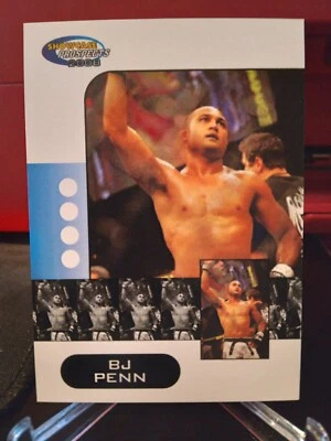 2008 Showcase Prospects BJ PENN ROOKIE CARD! UFC HOF. RARE. MINT! - Image 1 of 2