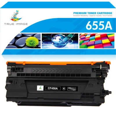 1PK 655A CF450A Black Toner Compatible With HP LaserJet M652 M653 MFP M681 M682z - Image 1 of 4