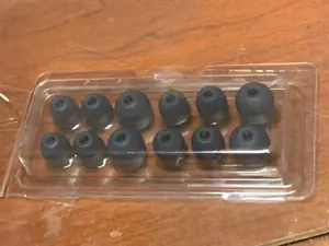 Auricolari auricolari in silicone originali Sony (6 paia S/M/L) per WF-SP800N - bk - Foto 1 di 2