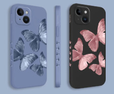 Butterfly Papillon Soft Coque Cover Case For Iphone 15 Pro Max 14 13 12 11