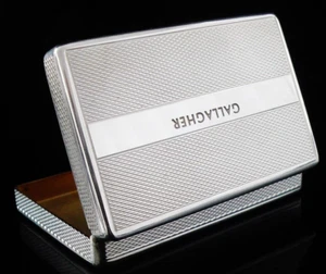 Gallagher Sterling Silver Multi Purpose Box, Peter John Doherty 2007 (cased) - Picture 1 of 12