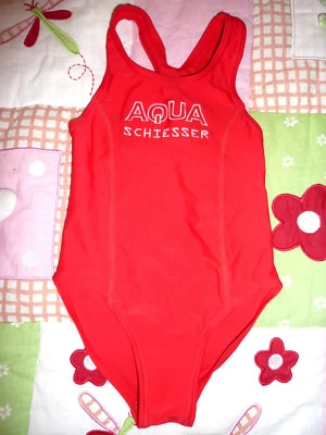 SCHIESSER AQUA Badeanzug Rot Gr.92 - Bild 1 von 3