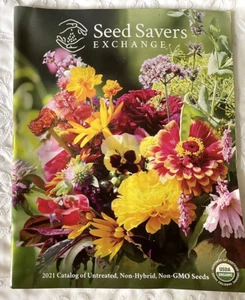 Seed Saves Exchange Catalog 2021 Untreated Non-Hybrid Non-GMO Great Photos - Picture 1 of 12