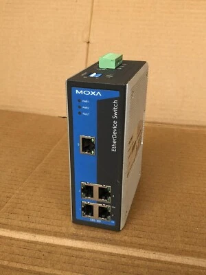 MOXA EDS-305 ETHER DEVICE SWITCH 1201003052012 EDS305 - Image 1 of 4