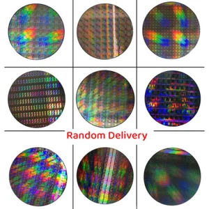 6/8/12in Silicon Wafer CPU Chip Semiconductor Lithography Circuit Bracket Random - Picture 1 of 3