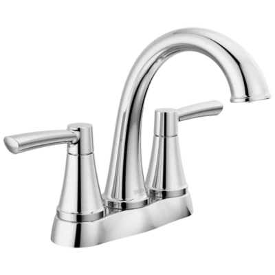 Delta Casara Juego Central Grifo Baño 2 Manijas Cromo-Certificado Reacondicionado Foto 1 de 4