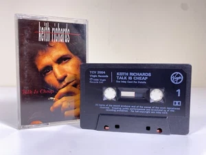 Keith Richards Talk is Cheap Cassette Tape - VGC - Complete - Picture 1 of 6