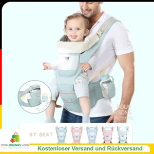 Babytrage Ergonomischer multifunktionaler Hüfthocker für Neugeborene - Bild 1 von 21