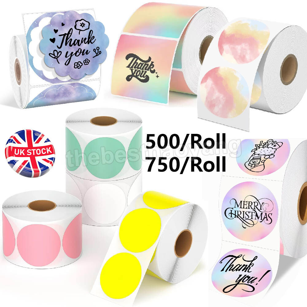 Letter G Inventory Stickers | 500 Round 0.75" Adhesive Labels For Organizing