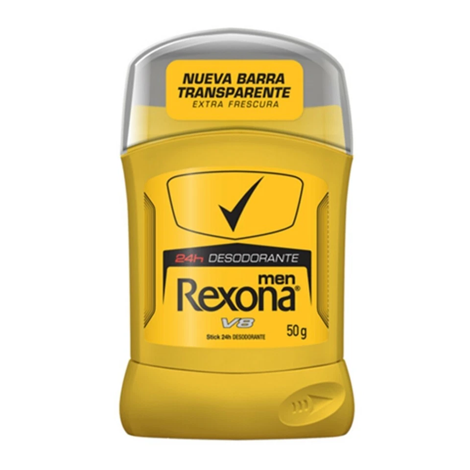 Rexona Men 3pk v8 Desodorante en Barra 50g cada uno Foto 1 de 1