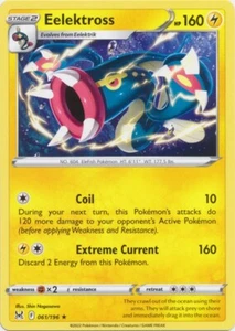 Eelektross 061/196 Rare Verlorener Ursprung Pokemon TCG - Bild 1 von 1