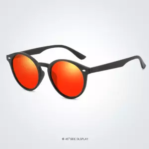 Gafas de sol redondas polarizadas retro para hombres y mujeres para conducir pesca gafas deportivas nuevas - Imagen 1 de 6