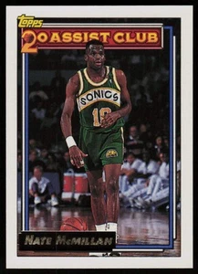 1992-93 Topps #220 Nate McMillan Gold Seattle SuperSonics - Bild 1 von 2