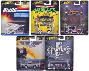 JUEGO DE 5 PIEZAS HOT WHEELS 1:64 POP CULTURE 2025 SERIE K - Imagen 1 de 2