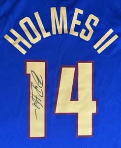 Daron Holmes II Signed Autographed Denver Nuggets Jersey - Picture 1 of 3