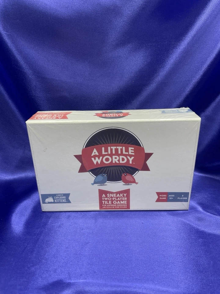 A Little Wordy Game by Exploding Kittens - Factory Sealed 2 Player Tile Game NIB - Image 1 of 4