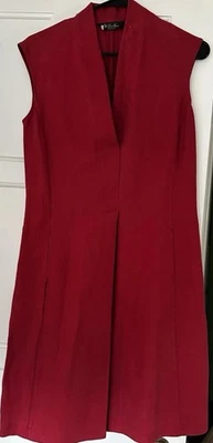 Vestido Loro Piana Mujer Lino Talla 42/8 US Lujo Hecho en Italia Foto 1 de 4