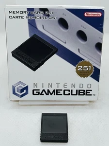 Offizielle Memory Card 251 Blöcke Für Nintendo Gamecube - Picture 1 of 3