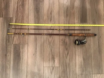 Rare Vintage Garcia Mitchell 524 Spinning Reel Combo With Rod Fishing Reel & Rod - Image 1 of 4