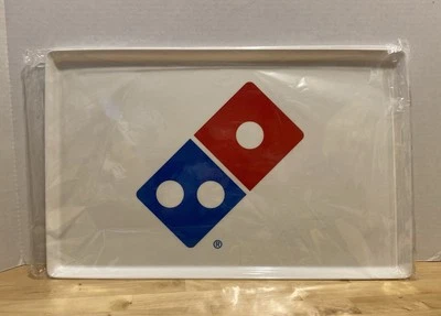 Dominos Pizza 100% Melamine Serving Tray Large Rectangle 19 x 12 Restaurant NEW - Image 1 of 2