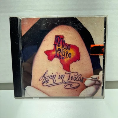Blue Louie - Livin' in Texas CD 1998 Breakaway Records Rock Foto 1 de 3