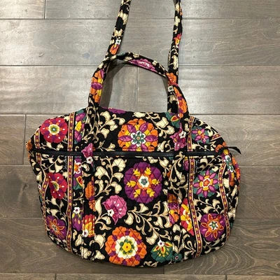Bolso de Lona Vera Bradley Pequeño en Patrón Suzani Retirado Foto 1 de 4