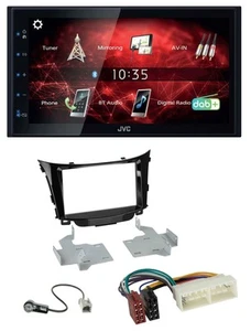 JVC DAB USB Bluetooth 2DIN MP3 Autoradio für Hyundai I30 (ab 2017) - Bild 1 von 6