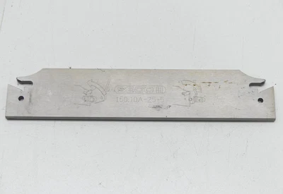 SECO 150.10A-25-5 Double End Neutral Indexable Cut Off Blade - Image 1 of 3
