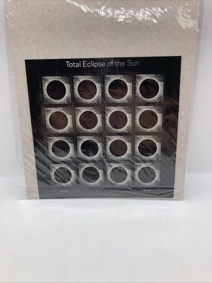 US Stamps #5211 - Total Eclipse of The Sun Forever Stamps Pane of 16 - SEALED - Image 1 of 1