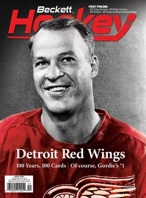 Nuevo DICIEMBRE 2025 Beckett TARJETA HOCKEY GUÍA DE PRECIOS Revista con GORDIE HOWE Foto 1 de 4