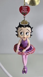 Adornos brillantes Danbury Mint The Betty Boop ~ Sugar Plum Dreams - Imagen 1 de 7
