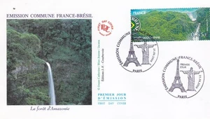 FRANCE 2008 FDC EMISSION COMMUNE FRANCE BRESIL YT 4255 - Imagen 1 de 1