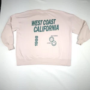 Sudadera para mujer Wild Fable cuello redondo talla grande West Coast California 1998 - Imagen 1 de 12