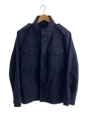 POLO RALPH LAUREN 军用夹克 XS 羊毛 NVY 实心 0200018055 — 第 1/4 张图片