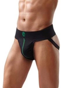 cotton Gym Supporters Black Jocktraps US - Picture 1 of 5