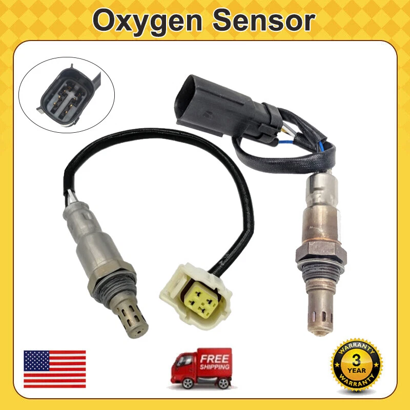 Juego de 2 sensores de oxígeno superior + inferior para Chrysler 200 2015-17 2016-2018 Fiat 500x Foto 1 de 4