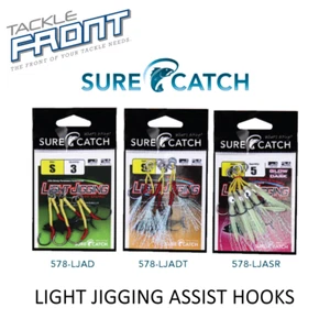 SureCatch - Light Jigging Assist Hooks ~ Fishing Jigging Hooks - Picture 1 of 5