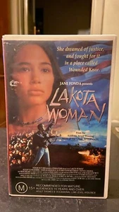 Lakota Woman Ex-rental VHS video tape Wounded Knee Native American Indian stand - Picture 1 of 3