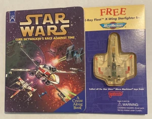 1998 Star Wars Luke Skywalker “Race Against Time” Book w/ X-Wing B31 - Picture 1 of 4