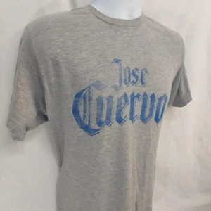 Jose Cuervo Men's Large Gray Polyester Blend T-Shirts Pre-Shrunk - Picture 1 of 5