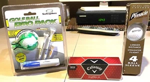 Callaway V HX Diablo Golf Balls Pack of 3+ Pinnacle Gold +Golf Ball Pro Pack New - Picture 1 of 8