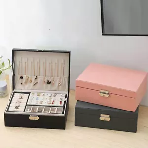Schmuckkasten Schmuckkästchen Aufbewahrungbox Schmuckschatulle für Geschenk - Bild 1 von 36