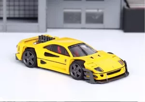 AM 1:64 Ferrari F40 Autobot Luci Modificato Modello Auto----(In Stock) - Foto 1 di 6