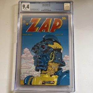 Zap Comix #7 Apex Novelties 1974 CGC 9.4 White Page 1st Print - Picture 1 of 3