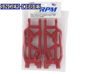 RPM 81729 Arrma Kraton/Outcast V5 6S Rear Suspension Arm Set (Red) HH - Picture 1 of 2