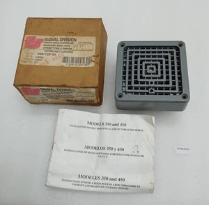FEDERAL SIGNAL 350 VIBRATONE HORN SER.B3 VOLT 120 FEDERAL 350-120-30 - Picture 1 of 5