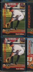 Lot (2) 2010 Choice 3 Buck Britton Frederick Keys Player Lot (GI1) SWSW7