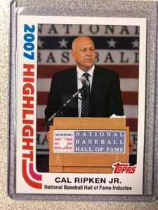 2016 Topps Throwback Thursday #TBT #77 1982 Highlight Design Cal Ripken /693